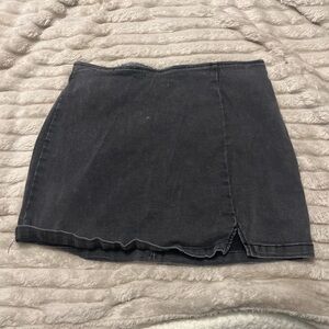 Wild Fable Charcoal Mini Skirt